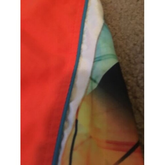 ZeroXPosur Boys Graphic Print Swim Shorts with Built In Briefs Size S 8 - Picture 3 of 11